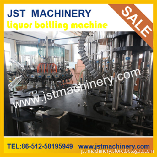 Complete Rotary Liquor Filling Producing Machine / Line / Plant